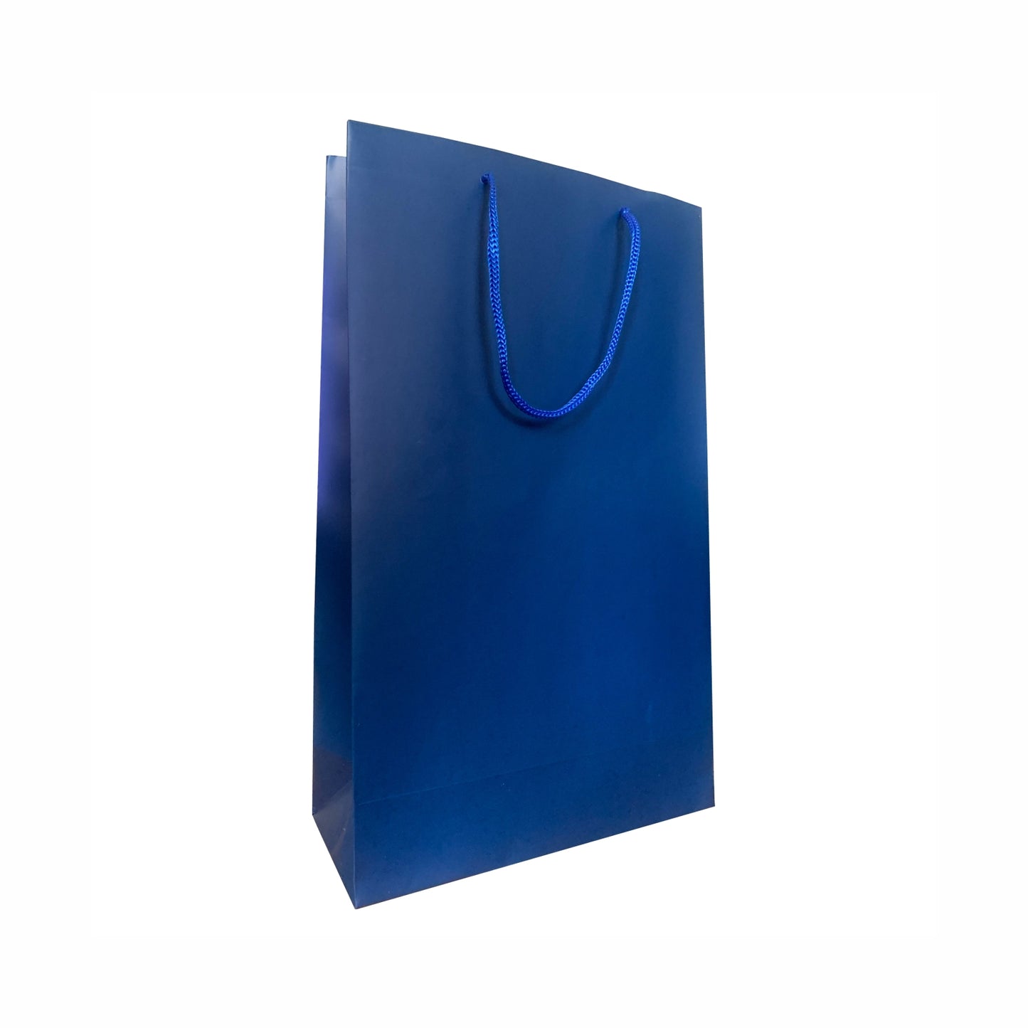 Punga cadou de hartie uni medie BLEUMARIN