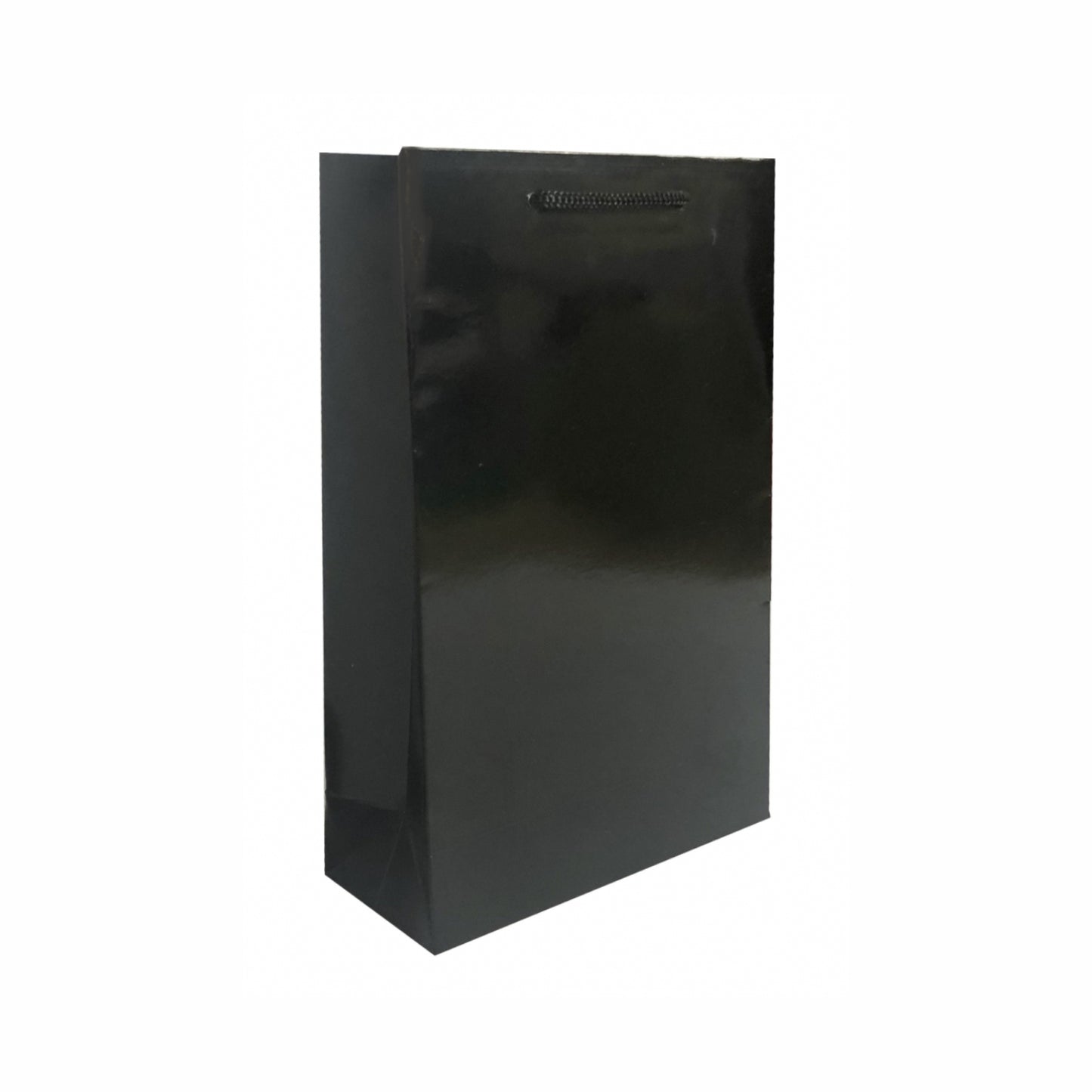 Punga cadou de hartie uni medie neagra