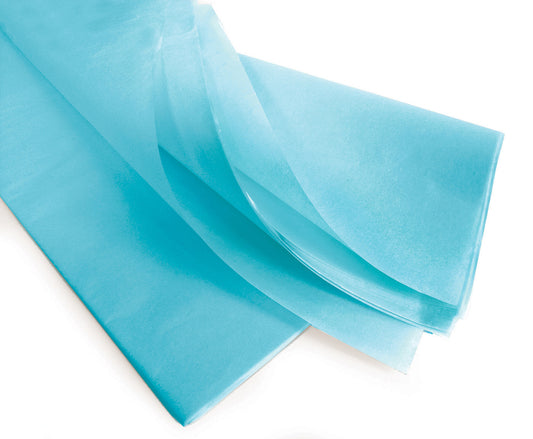 SET 24 coli 50x75 cm hartie matase BLEU