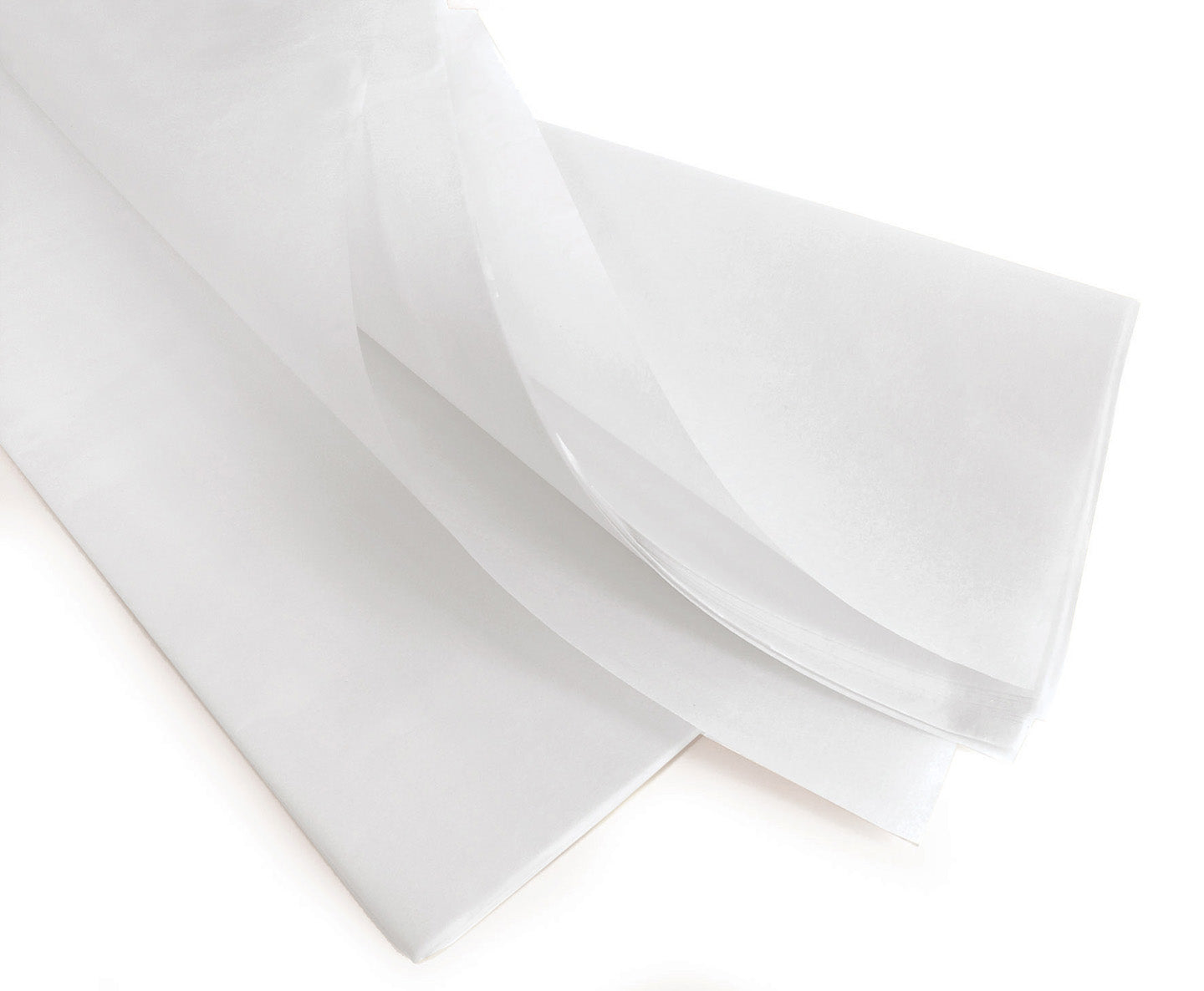 SET 24 coli 50x75 cm hartie matase ALB