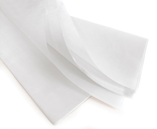 SET 24 coli 50x75 cm hartie matase ALB