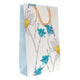 Punga cadou de hartie mare cu model floral