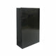 Punga cadou de hartie uni medie  neagra
