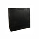 Punga cadou de hartie uni patrata neagra